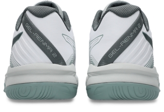Image 4 of 7 of  WHITE/STEEL GREY GEL-RENMA 2 Men's Indoor Shoes