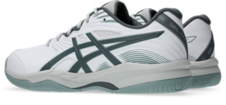 Image 3 of 7 of  WHITE/STEEL GREY GEL-RENMA 2 Men's Indoor Shoes