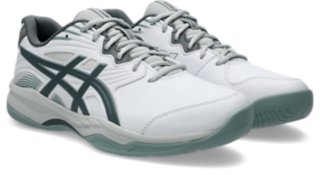 Image 2 of 7 of  WHITE/STEEL GREY GEL-RENMA 2 Men's Indoor Shoes