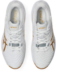 Hình 6 của 8 của Unisex WHITE/PURE GOLD COURT CONTROL FF 4 Giày Thể Thao Trong Nhà Unisex