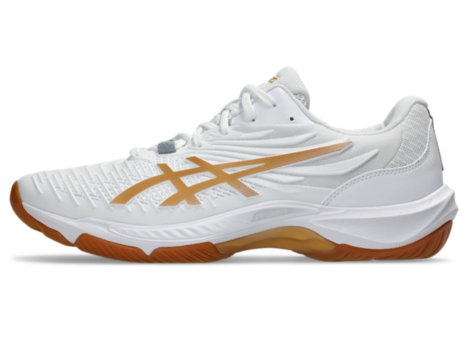 シューズ ASICS COURT CONTROL FF 4 COURT CONTROL FF 4 | Unisex | WHITE/PURE GOLD | Giày Thể Thao