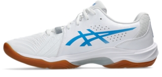 Image 4 of 8 of Unisex WHITE/DIRECTOIRE BLUE COURT CONTROL FF 4 Unisex Indoor Shoes