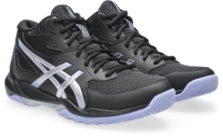 Image 2 of 8 of Men's BLACK/PURE SILVER GEL-ROCKET MT 12 Men's Indoor Shoes