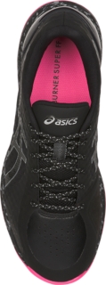 asics gel netburner super ff indigo blue netball trainers