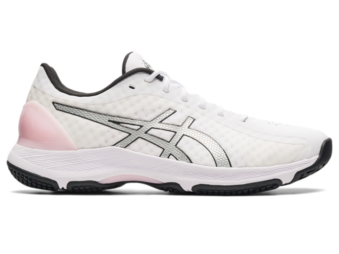 Women's NETBURNER SUPER FF | White/Pure Silver | Netball | ASICS Australia