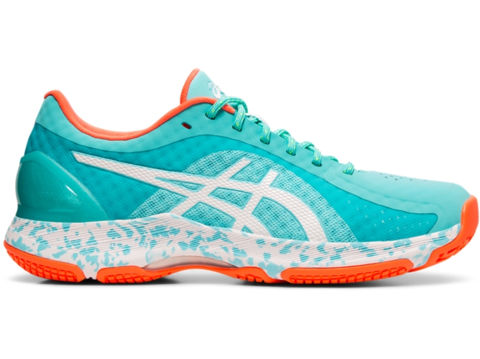 Asics netball sale trainers orange