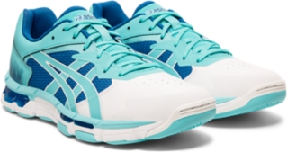 asics gel netburner academy 8 womens netball shoes