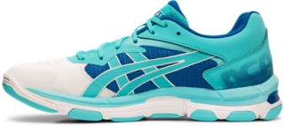 asics gel netburner academy 8 womens netball shoes