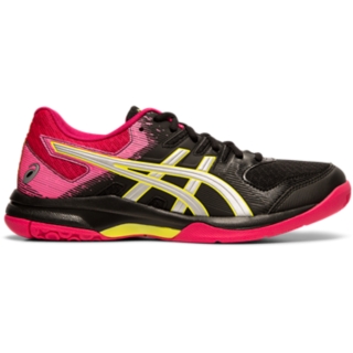 black netball asics