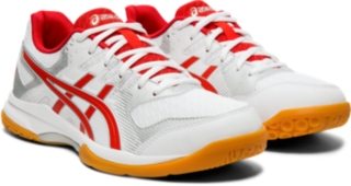 asics red womens shoes