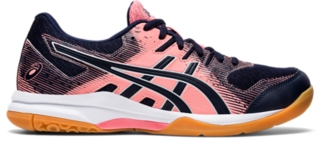 GEL ROCKET 9 Women Guava Midnight Womens Hockey Shoes ASICS Australia