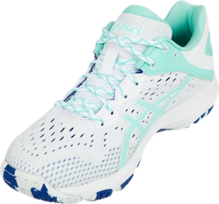 Asics gel professional sale ff white netball trainers