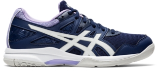 asics netball trainers blue