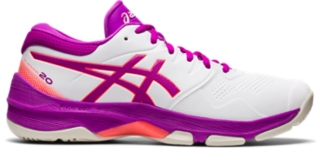 Asics netball deals trainers white