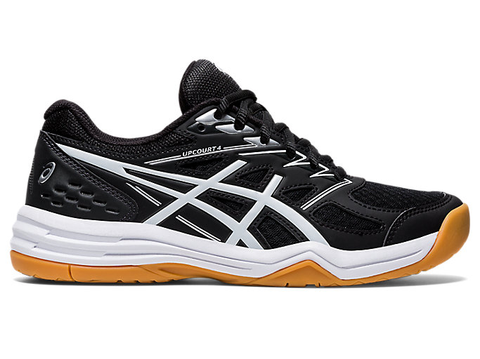 Women's UPCOURT 4 | Black/White | Volleyball Shoes | ASICS