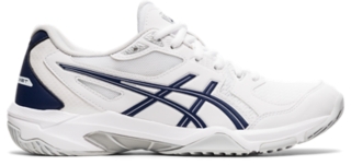 Women s GEL ROCKET 10 White Peacoat Volleyball Shoes ASICS