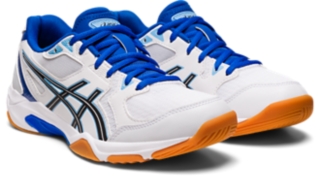 Mail binden stok Women's GEL-ROCKET 10 | White/Arctic Blue | Volleyball Shoes | ASICS