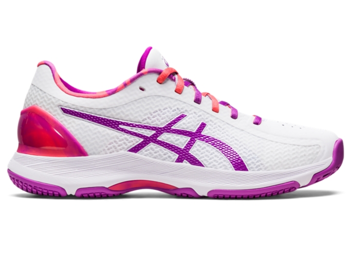 Women s NETBURNER SUPER FF White Orchid Netball ASICS