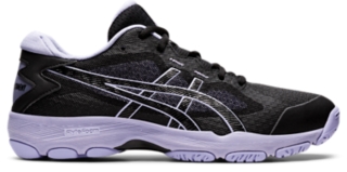 Grey asics store netball shoes