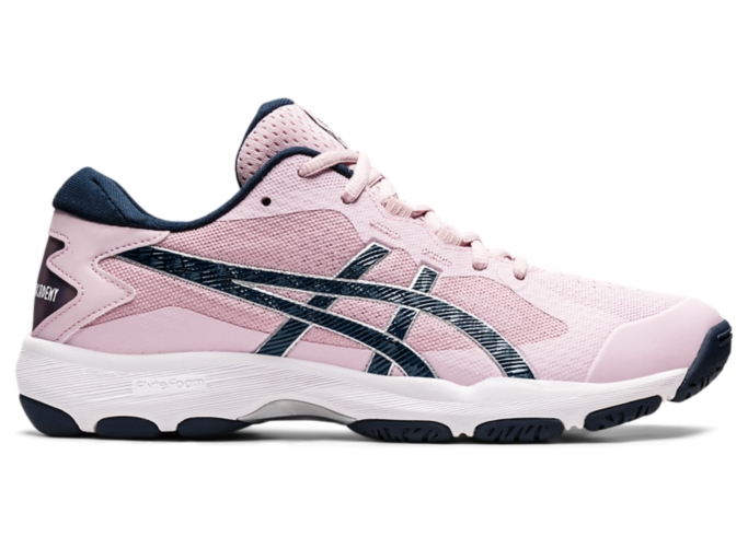 Pink asics hot sale netball trainers