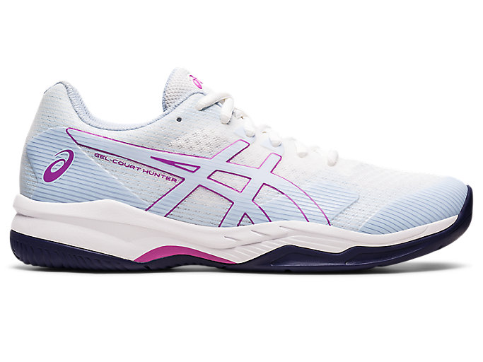 Image 1 of 7 of Women's Soft Sky/Orchid GEL-COURT HUNTER 2 Women's Sports Shoes