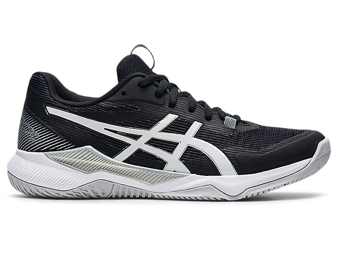 Frontier Basic theory typhoon Women's GEL-TACTIC | Black/White | Volleyball Shoes | ASICS