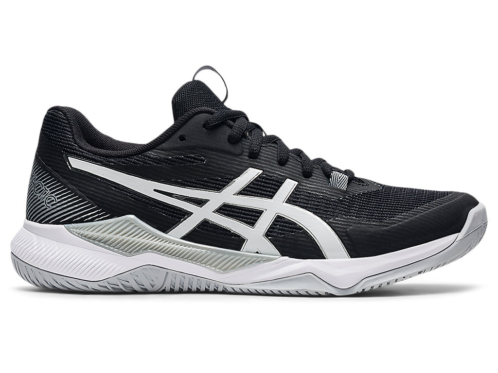 Women's GEL-TACTIC | Black/White | Volleyball Shoes | ASICS