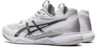 Women's GEL-TACTIC | White/Pure Silver | Volleyball Shoes | ASICS