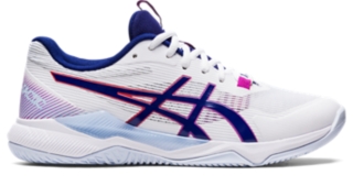 Women s GEL TACTIC White Dive Blue Autres Sports ASICS