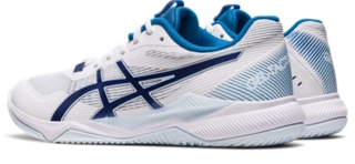 Asics Gel-Tactic Sneakers Grey/Blue 1071A072-960 - KICKS CREW