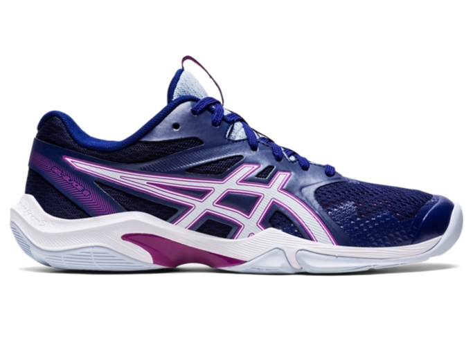 Rizado pavimento disculpa GEL-BLADE 8 | DIVE BLUE/WHITE | レディース バドミントン シューズ【ASICS公式】