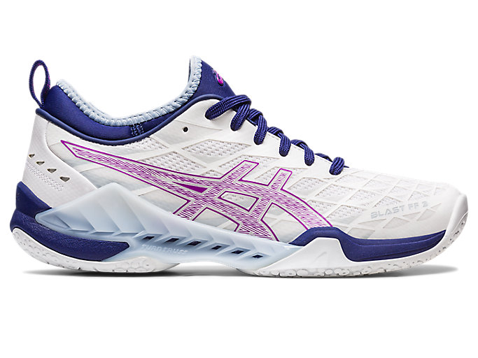 Image 1 of 7 of Women's White/Orchid BLAST FF 3 Women's Sports Shoes