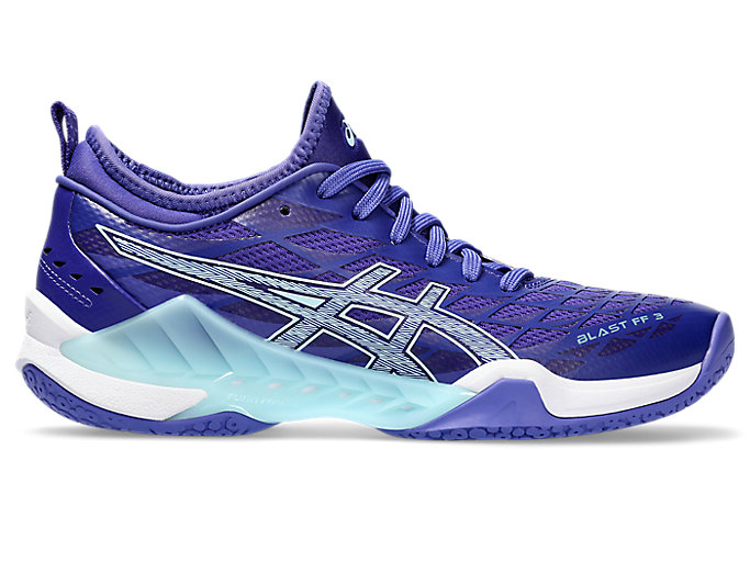 Image 1 of 7 of Femme Eggplant/Aquamarine BLAST FF 3 Chaussures volleyball pour femmes