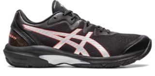 Women's NETBURNER SHIELD | Black/Pure Silver | Netball | ASICS Australia