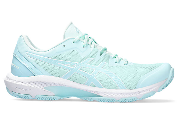 Image 1 of 7 of Women's Aquamarine/Soothing Sea NETBURNER SHIELD FF Women's Volleyball Shoes