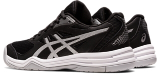 Women's UPCOURT 5 | Black/Pure Silver | Volleyball Shoes | ASICS