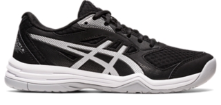Women\'s UPCOURT 5 | Black/Pure Silver | Volleyball Shoes | ASICS