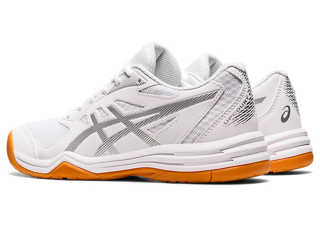 Women's UPCOURT 5 | White/Pure Silver | Volleyball Shoes | ASICS