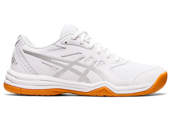 Women's UPCOURT 5 | White/Pure Silver | Volleyball Shoes | ASICS