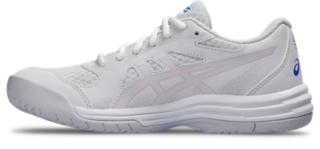 UPCOURT 5 | WHITE/COSMOS | レディース バドミントン シューズ【ASICS 