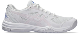 UPCOURT 5 | WHITE/COSMOS | レディース バドミントン シューズ【ASICS 