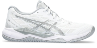 Women's GEL-TACTIC 12, White/Pure Silver, Zapatos deportivos femeninos