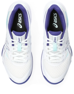Women\'s GEL-TACTIC 12 | Volleyball ASICS | White/Eggplant Shoes 