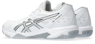 Women's GEL-ROCKET 11 | White/Pure Silver | Volleyball Shoes | ASICS