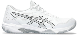 Women's GEL-ROCKET 11 | White/Pure Silver | Volleyball Shoes | ASICS