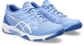 Zapatillas de Voleibol ASICS Gel-Rocket 11 Mujer Light Zafiro/Blanco