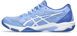 Zapatillas de Voleibol ASICS Gel-Rocket 11 Mujer Light Zafiro/Blanco