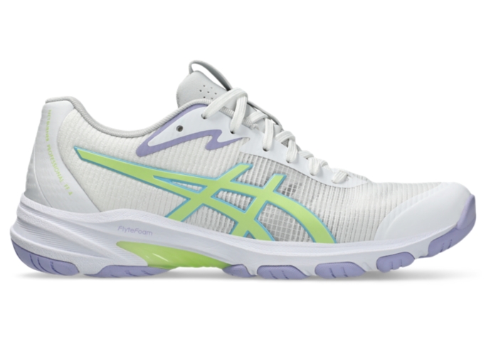 Asics gel netburner professional 10 white magenta best sale