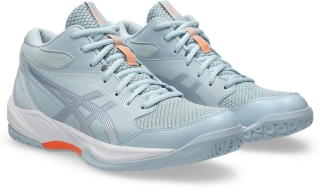 GEL TASK MT 4 Women Cool Grey Grey Blue Chaussures de Sports Indoor Femme ASICS BE