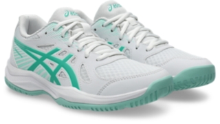 UPCOURT 6, White/Aurora Green 2
